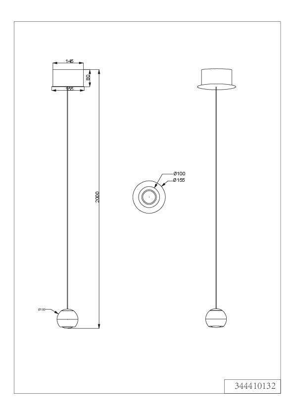Pendelleuchte ORBIT