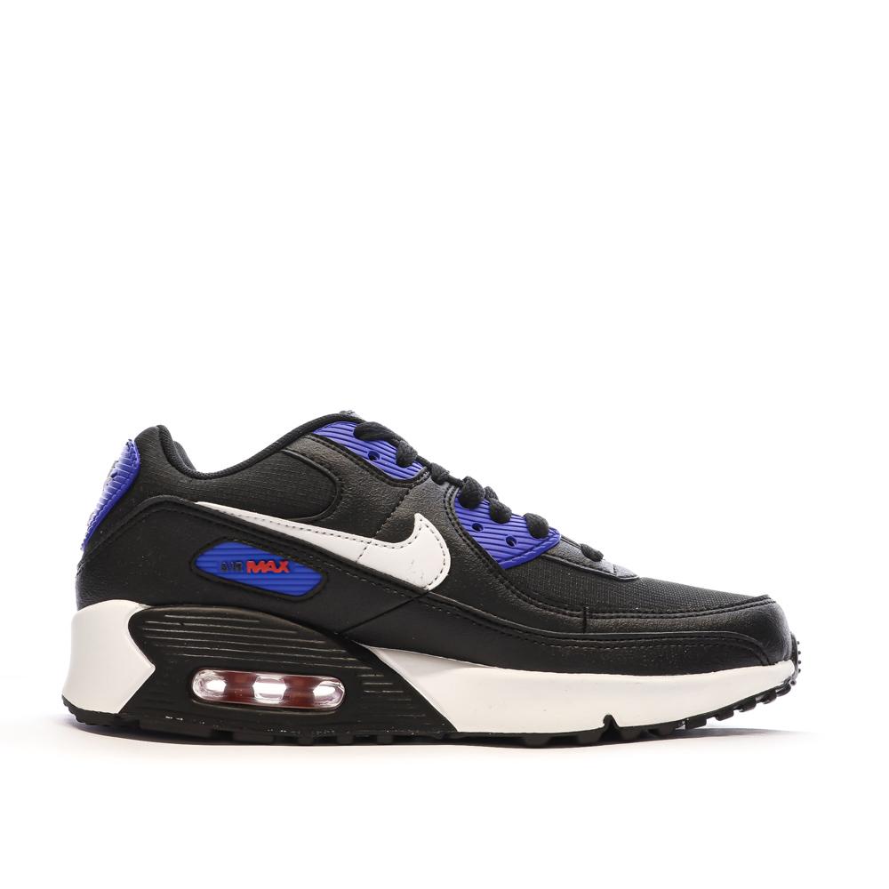 Nike Baskets Noires/Bleu Garçon Nike Air Max 90
