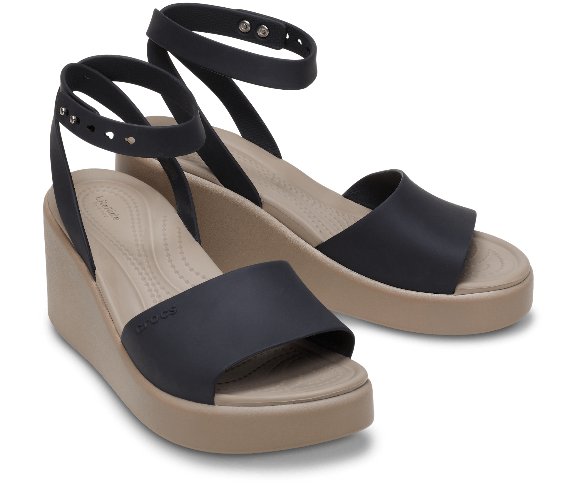 Brooklyn Ankle Strap Wedge - Sandal