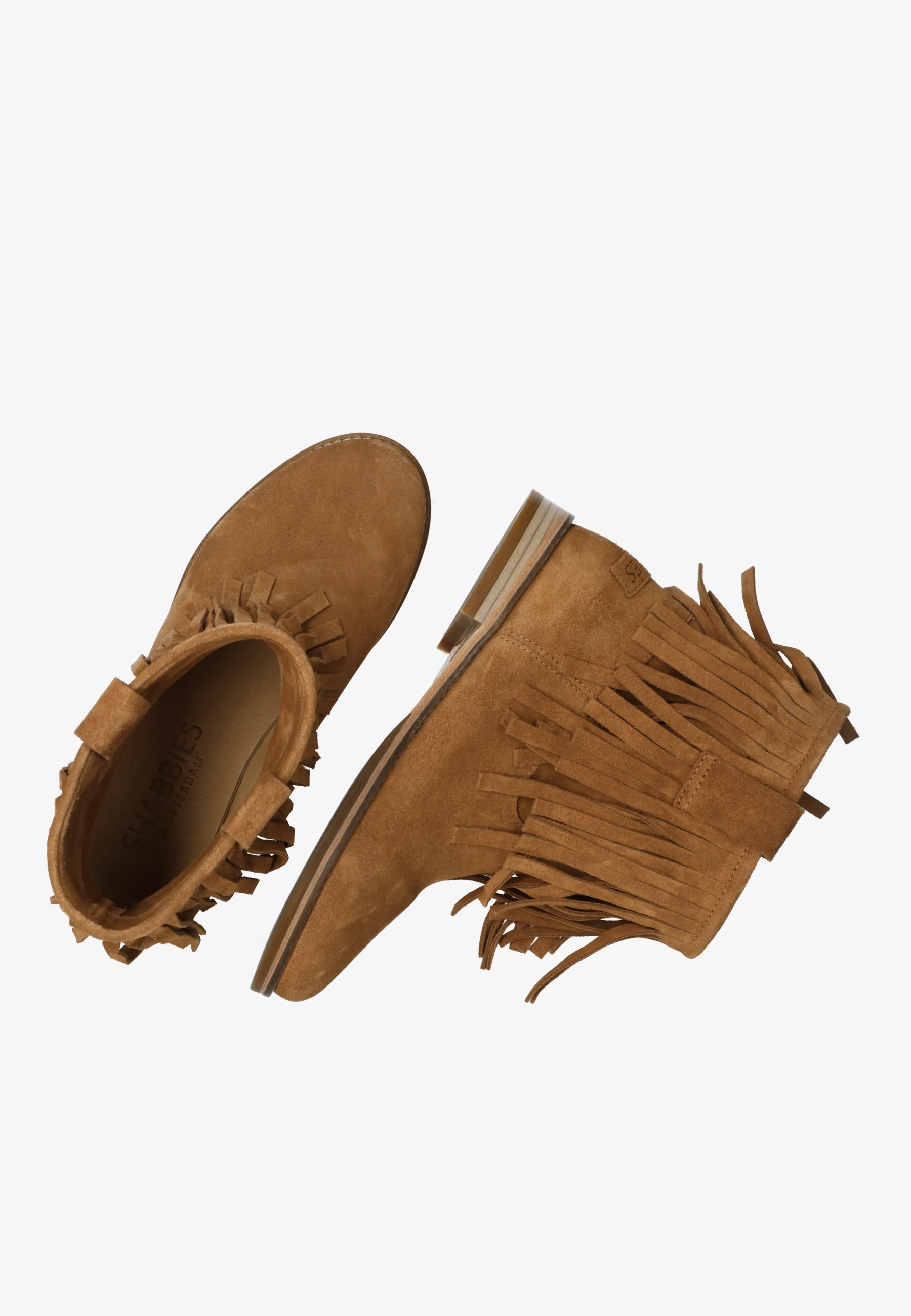 FESTI IBIZA ANKLE BOOT Suede Cognac