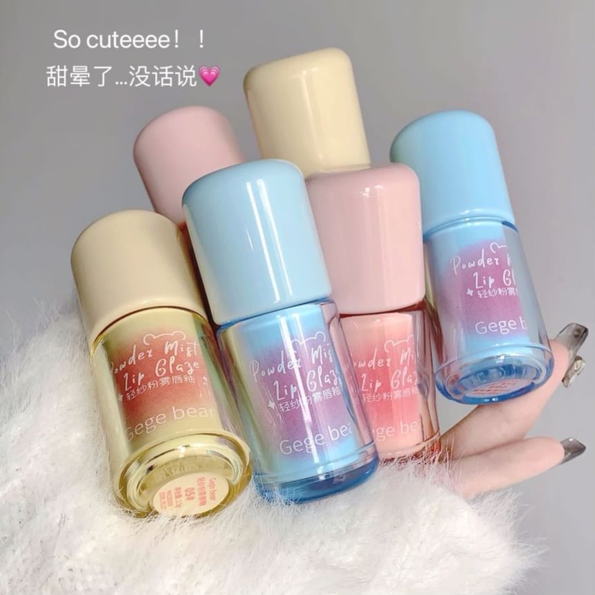 Gege Bear - Mist Lip Glaze - #01-#03