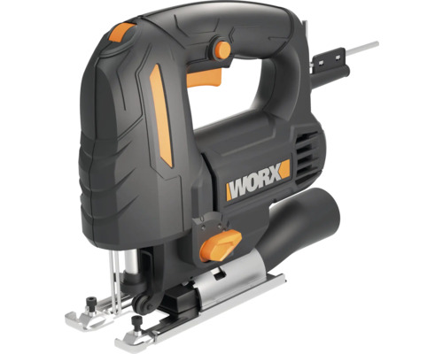 WORX 550W WX463 decoupeerzaag met pendelslag, inclusief koffer en accessoires