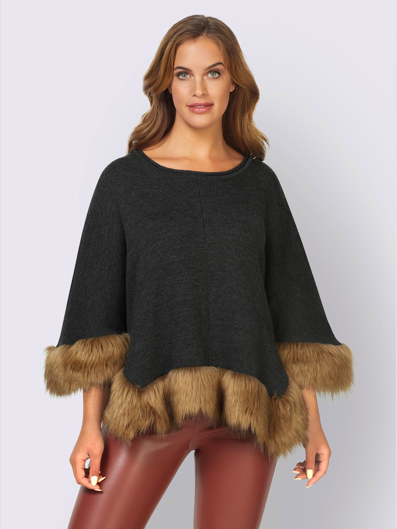 Coupe poncho