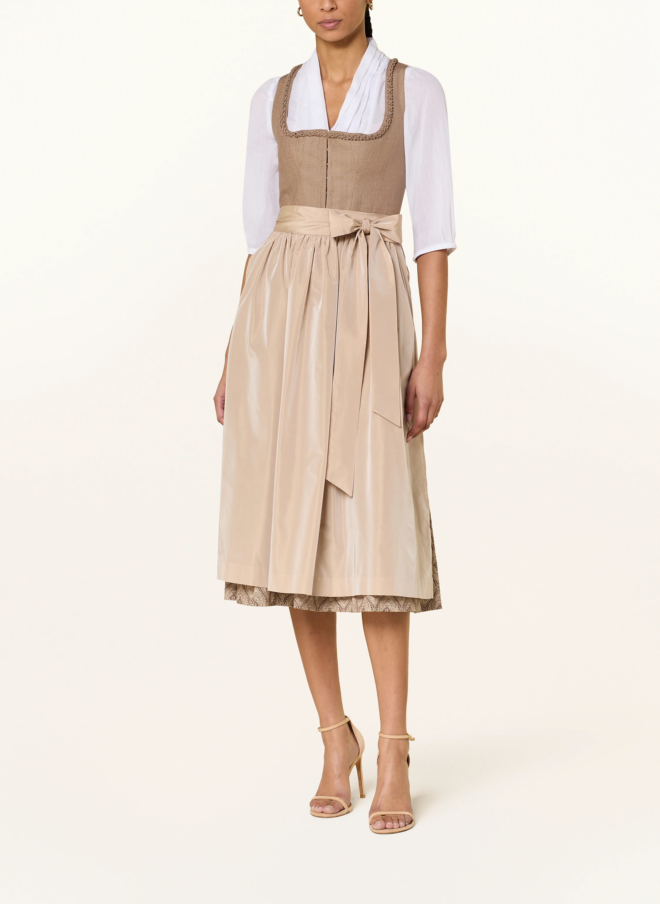 Johann & Johanna Dirndlbluse mit 3/4-Arm