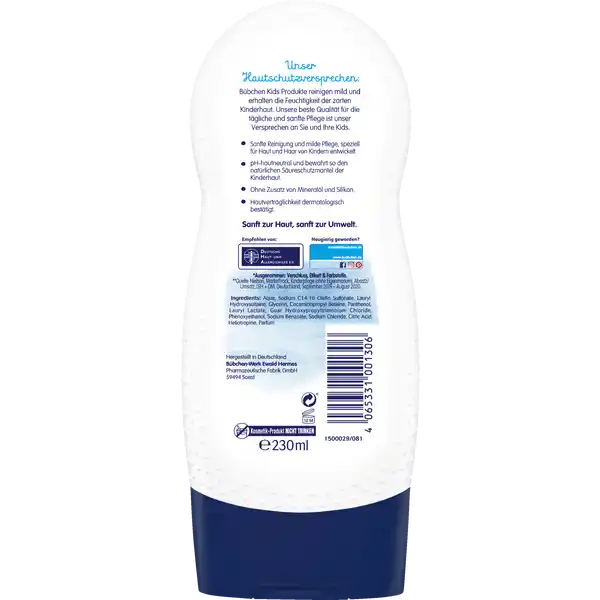 Shampoo & Duschgel Sensitiv 2in1 Sanfte Lieblinge