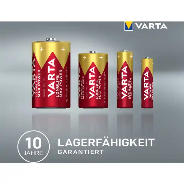 Longlife Max Power AAA Batterien