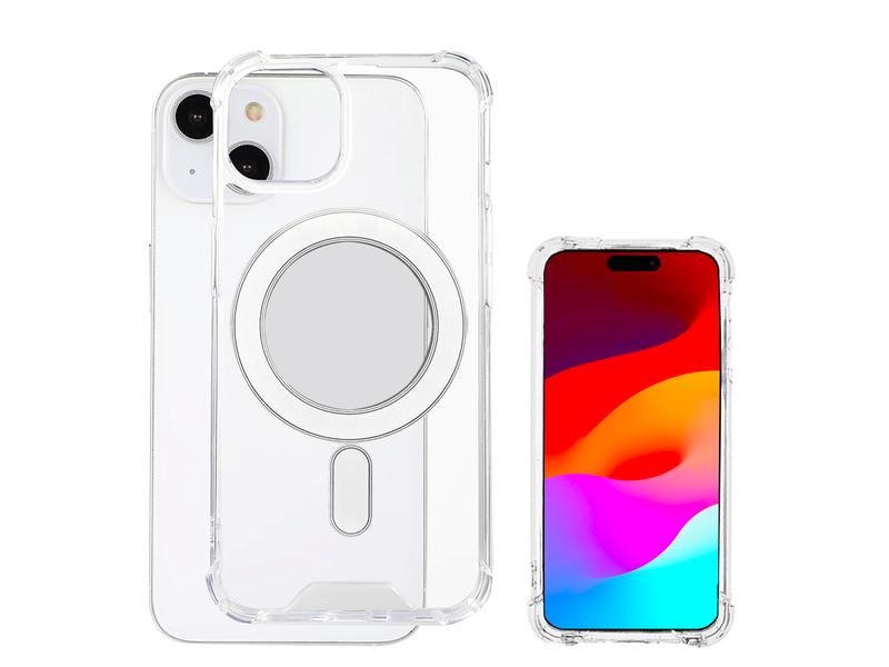 4smarts Back Cover Hybrid Case Ibiza UltiMag iPhone 15 Schutzhülle mit integrierten Magneten für das Apple iPhone 15