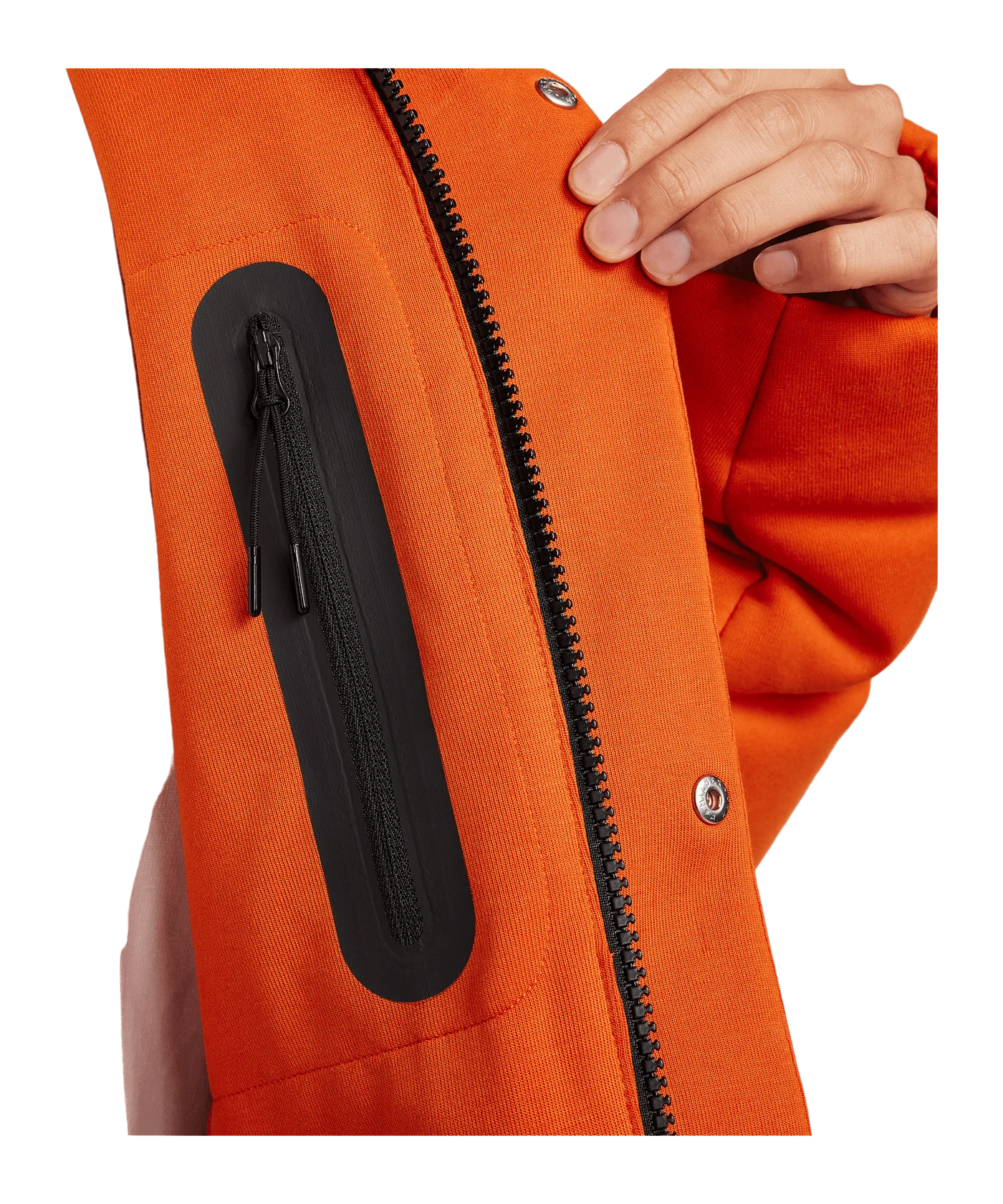 Nike Tech Fleece Jacke Orange F893
