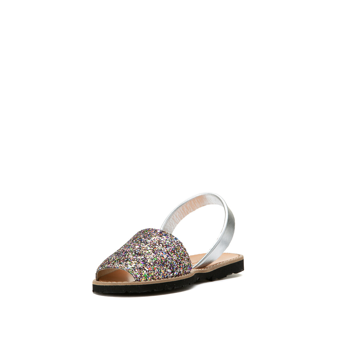 MINORQUINES<br>Sandálias rasteiras com lantejoulas AVARCA PAILLETTES