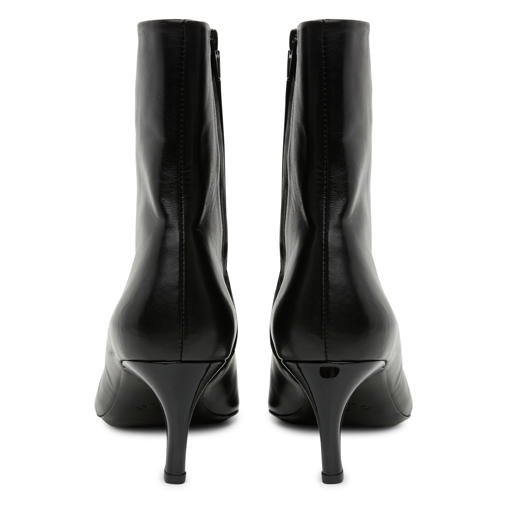 JOLIMET - Bottines métallisé en cuir| Noir