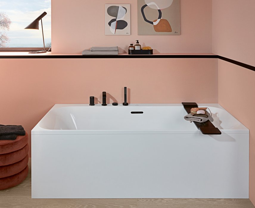 Villeroy & Boch Loop & Friends inbouw ligbad 180x80cm wit rechthoekig