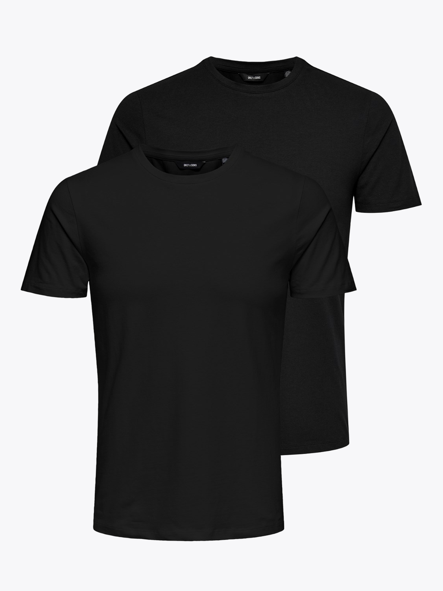 Basic Slim O-Neck 2 pack