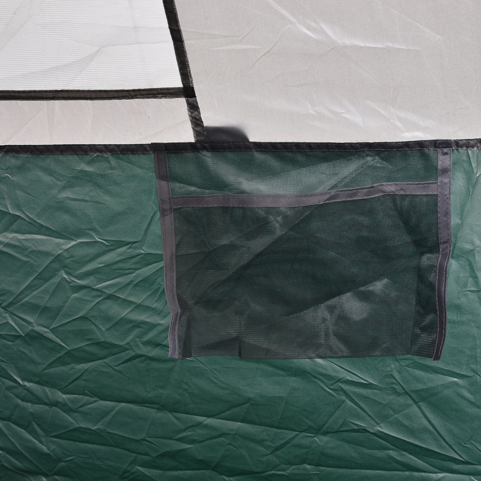 Outsunny Campingzelt für 3-4 Personen olivegrün 205 x 195 x 135 cm (LxBxH)