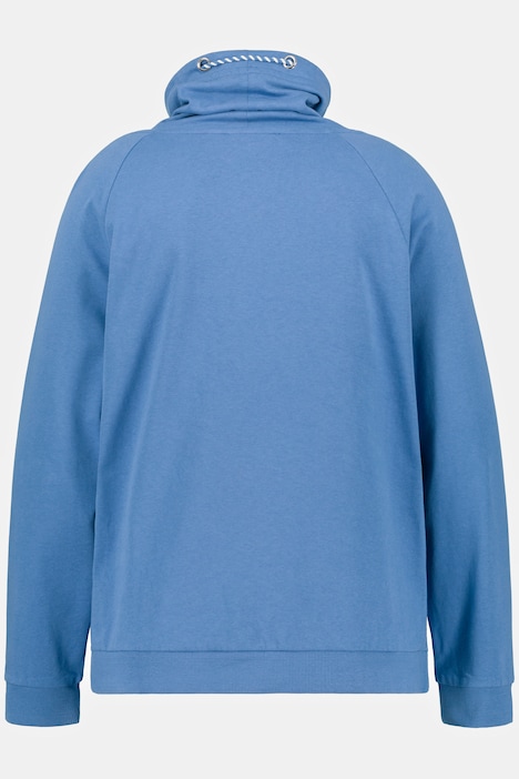 Bellieva-Sweatshirt, elastische Seitennähte, Langarm