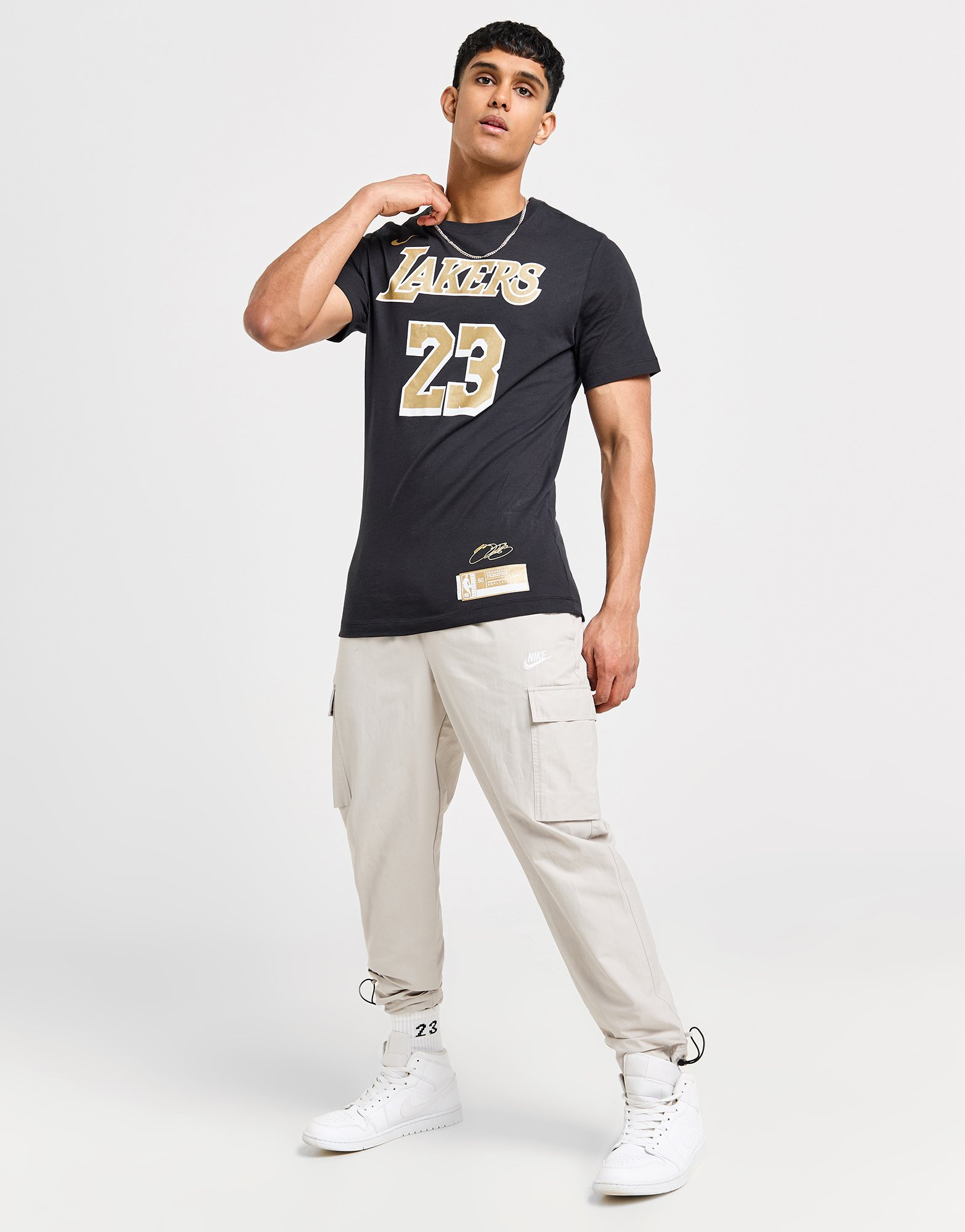 Nike T-shirt NBA LA Lakers Select Series Homme