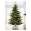 Naturtro juletre med LED-belysning 210 cm