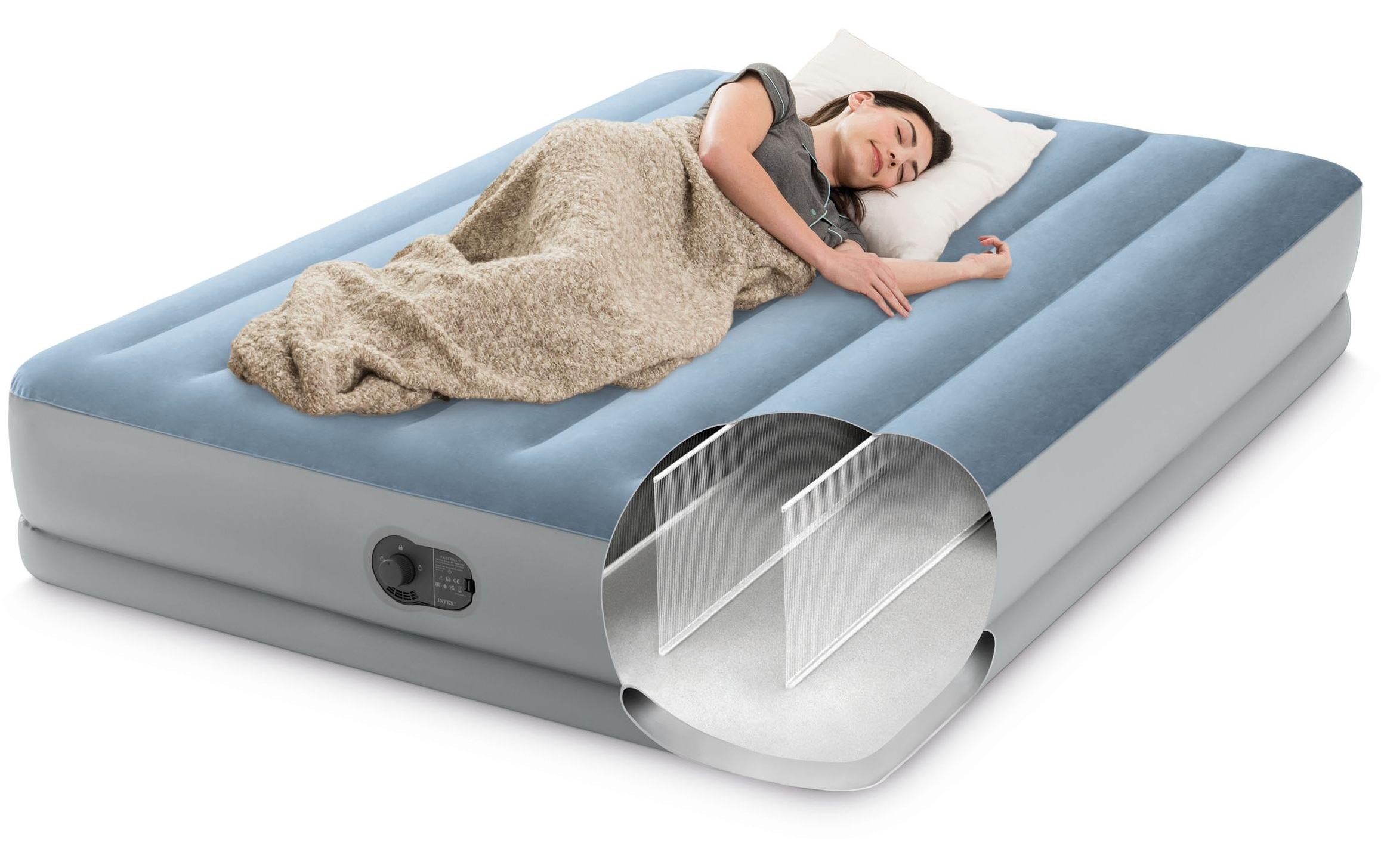Intex Luftbett »Intex DuraBeam Mid-Rise Comfort Queen«