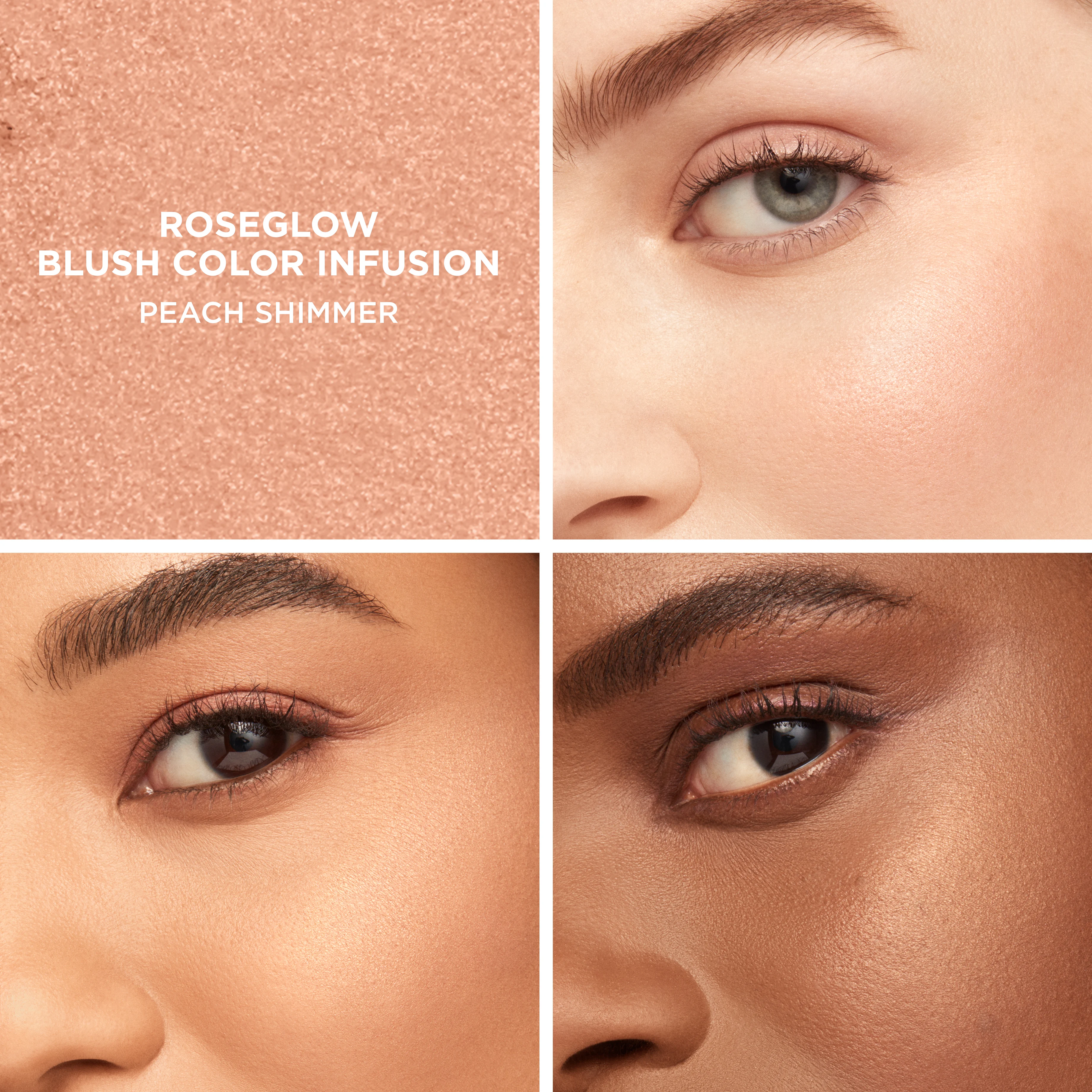 Roseglow Blush Color Infusion |- Peach Shimmer