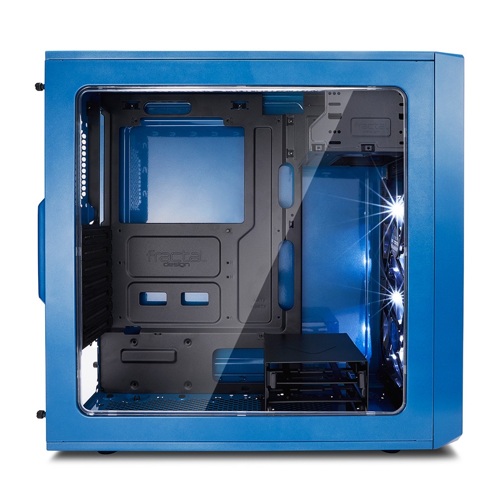 Fractal Design Focus G Petrol Blue - Avec fenêtre