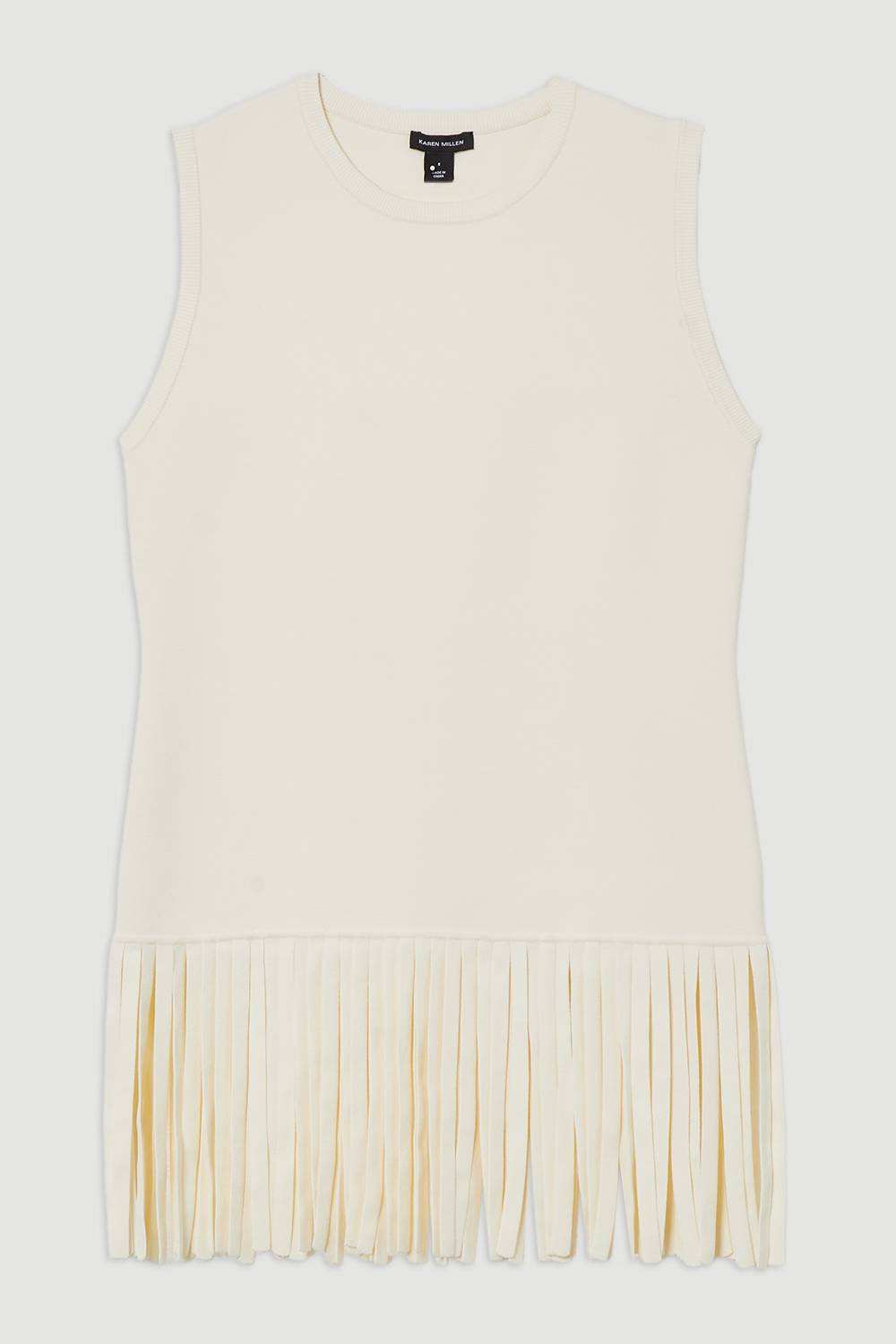 KarenMillen Haut en maille à pompons