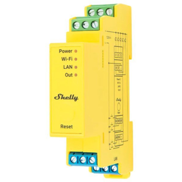Shelly Pro RGBWW PM LED controller & energiemeter WiFi DIN rail