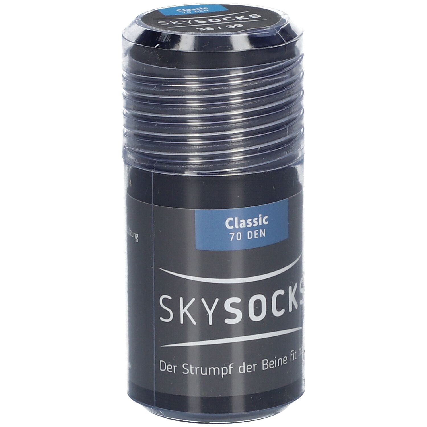 SKYSOCKS Classic 70den AD Gr. 38/39 Black