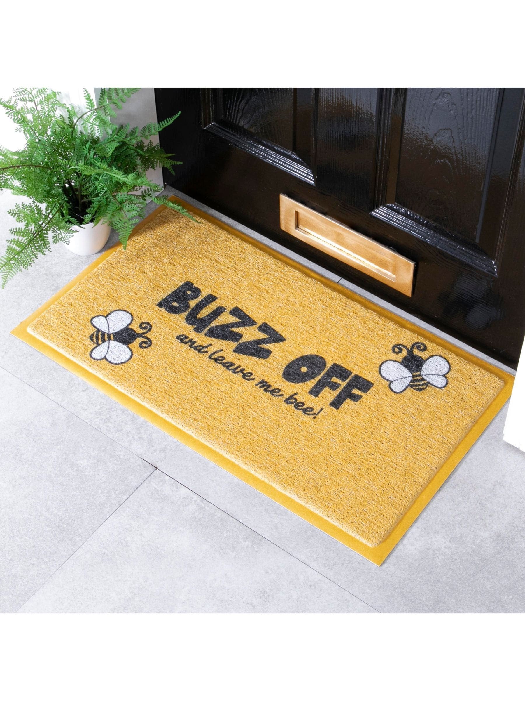 Artsy Mats Bee Buzz Off Doormat