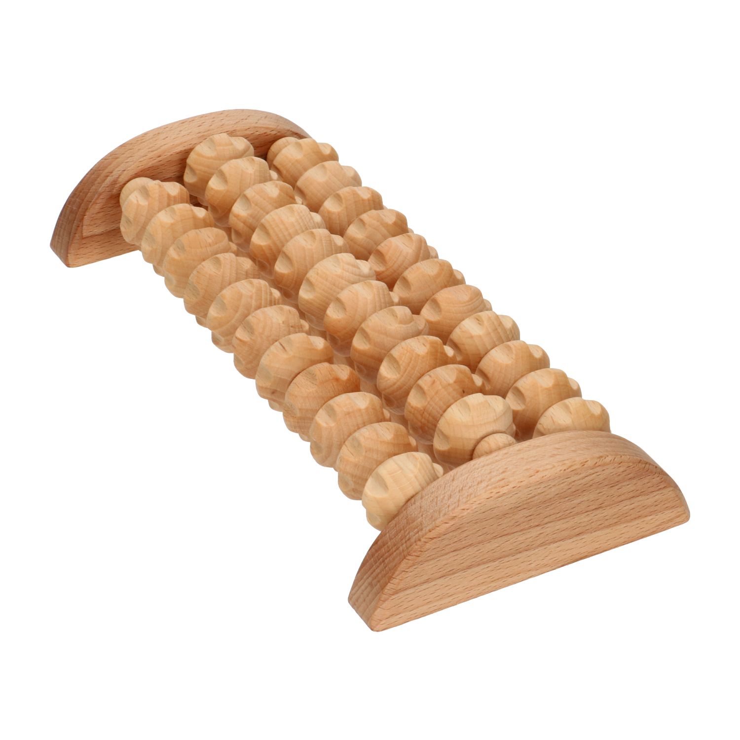 Massageroller, voeten, beukenhout
