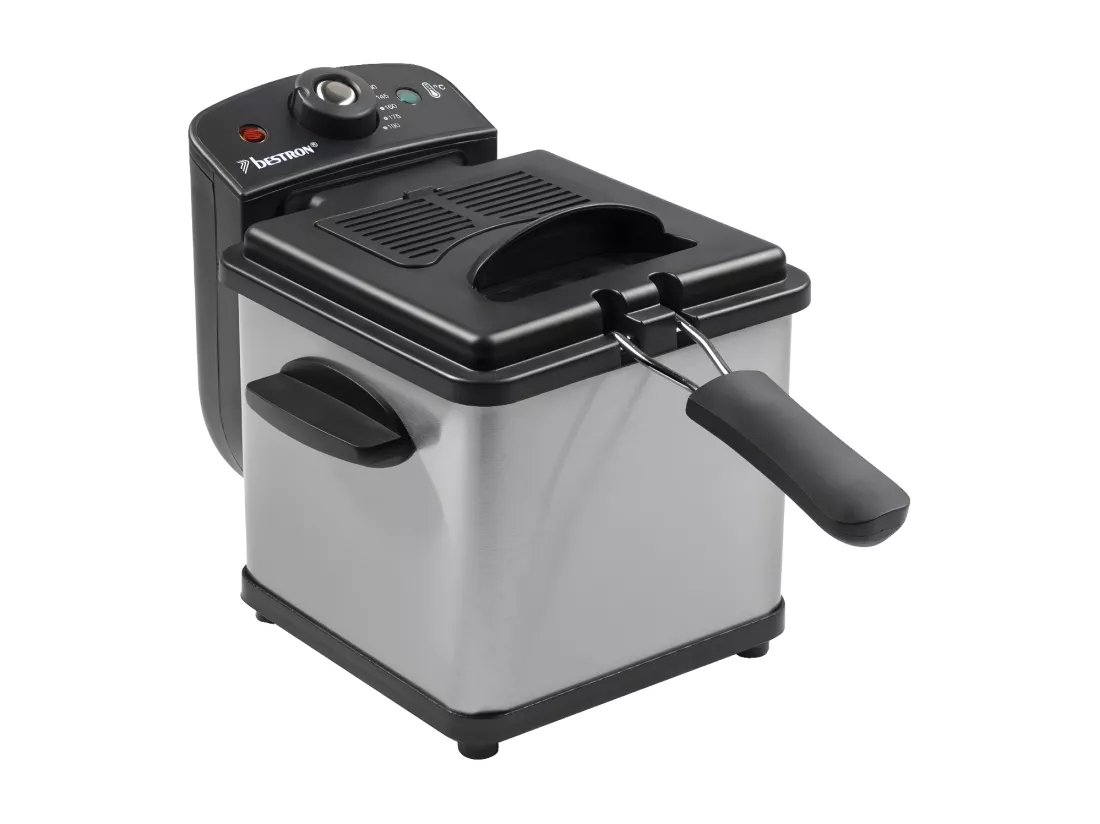 Bestron Friteuse 1.5l 1000w inox/noir - AF100S