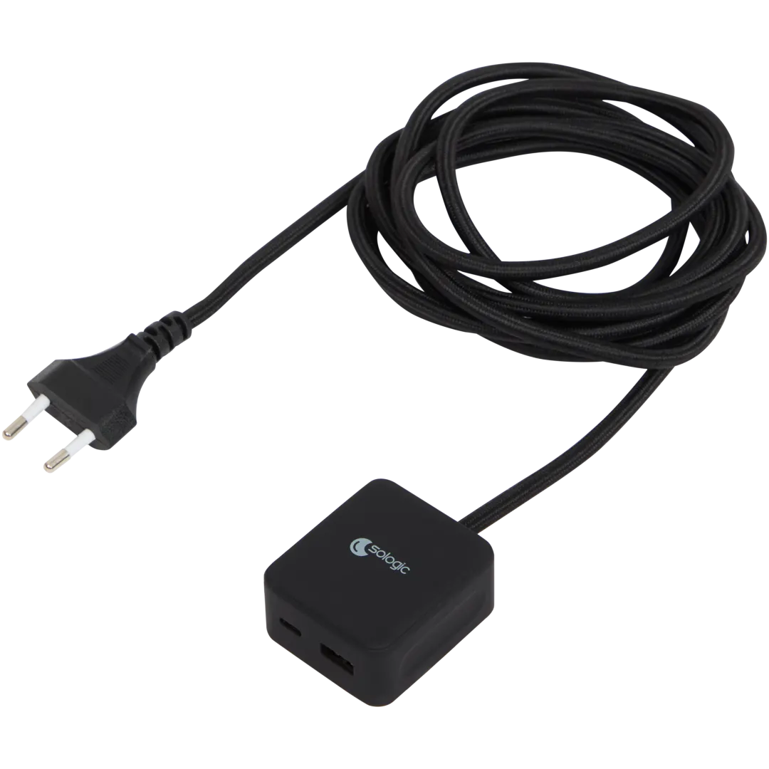 Chargeur secteur à 2 ports Sologic