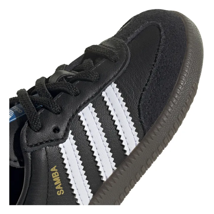 Adidas Baskets Lacets Elastiqués Samba | Noir