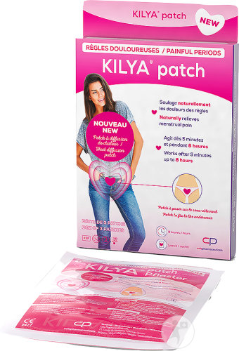 Kilya Patch Règles Douloureuses Boîte 3 Patchs