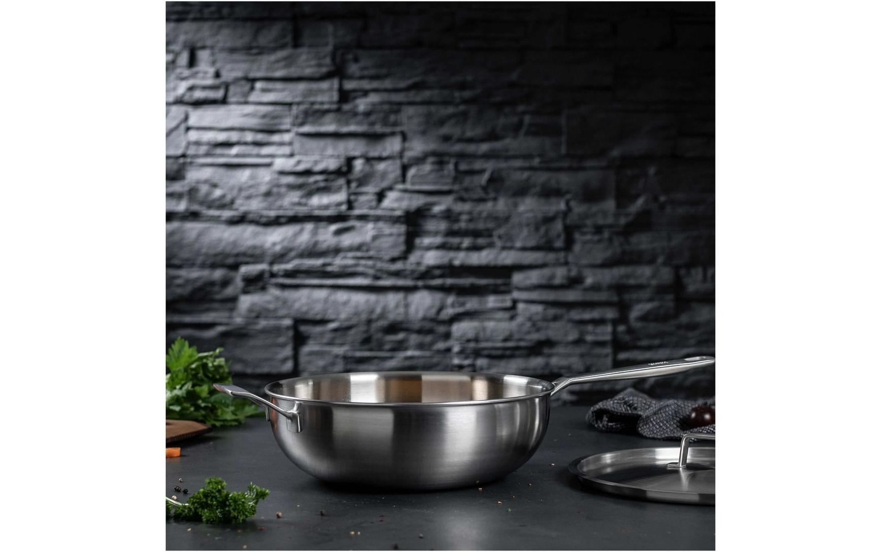 Wok Fiveply 28 cm<br>Wokpfanne