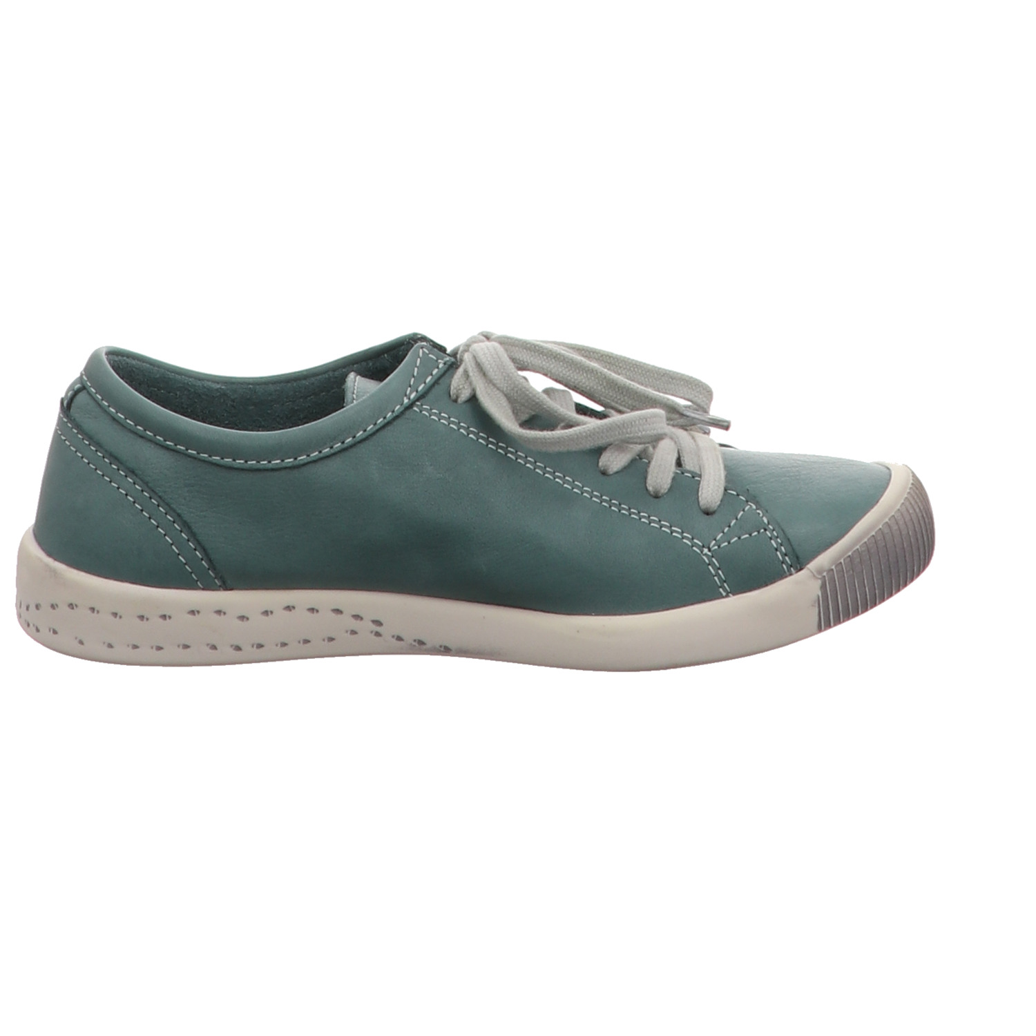 Softinos Schnürhalbschuh blau