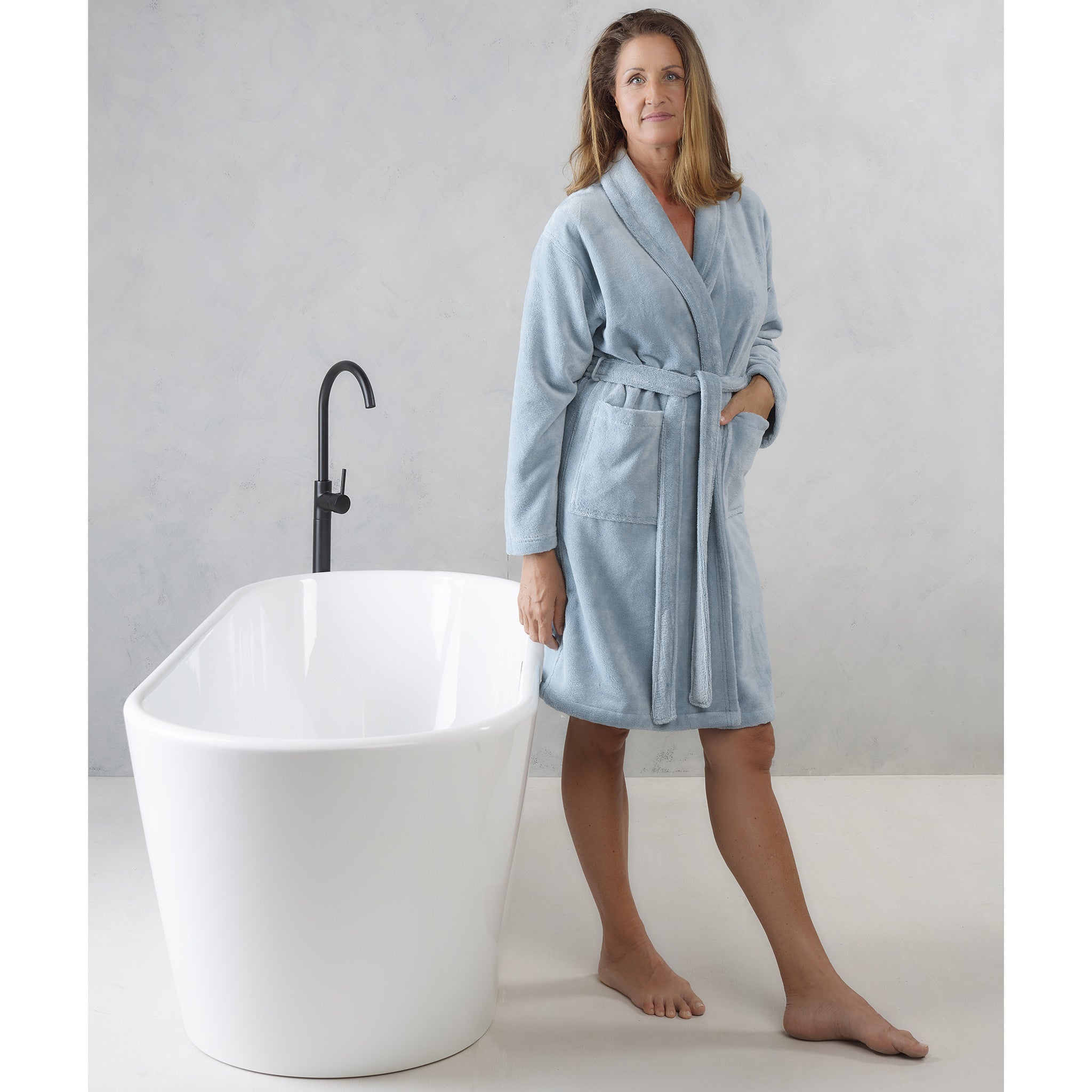 De Witte Lietaer Badjas Felicia - Small - Dames - Katoen Polyester