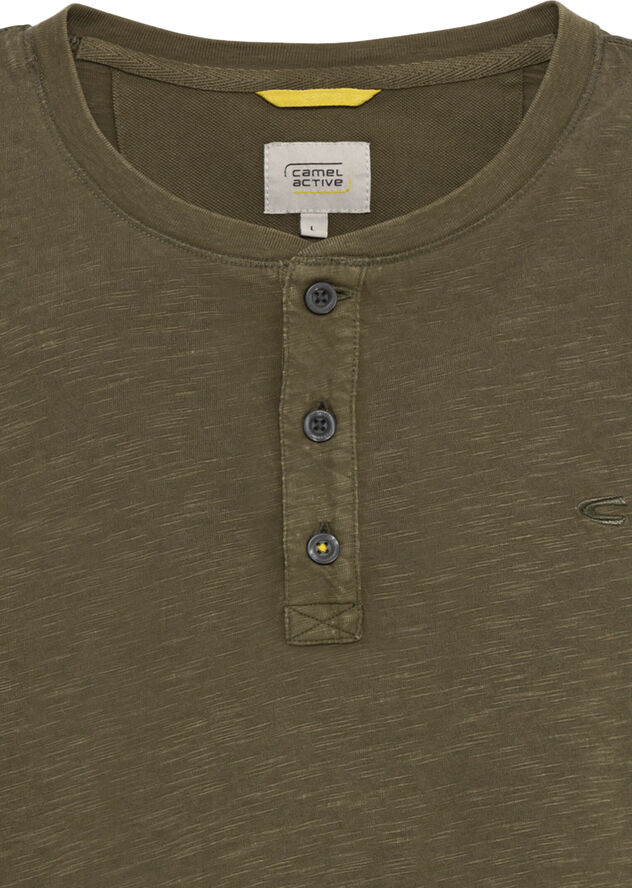 Camel Active NOS Henley Olive brown