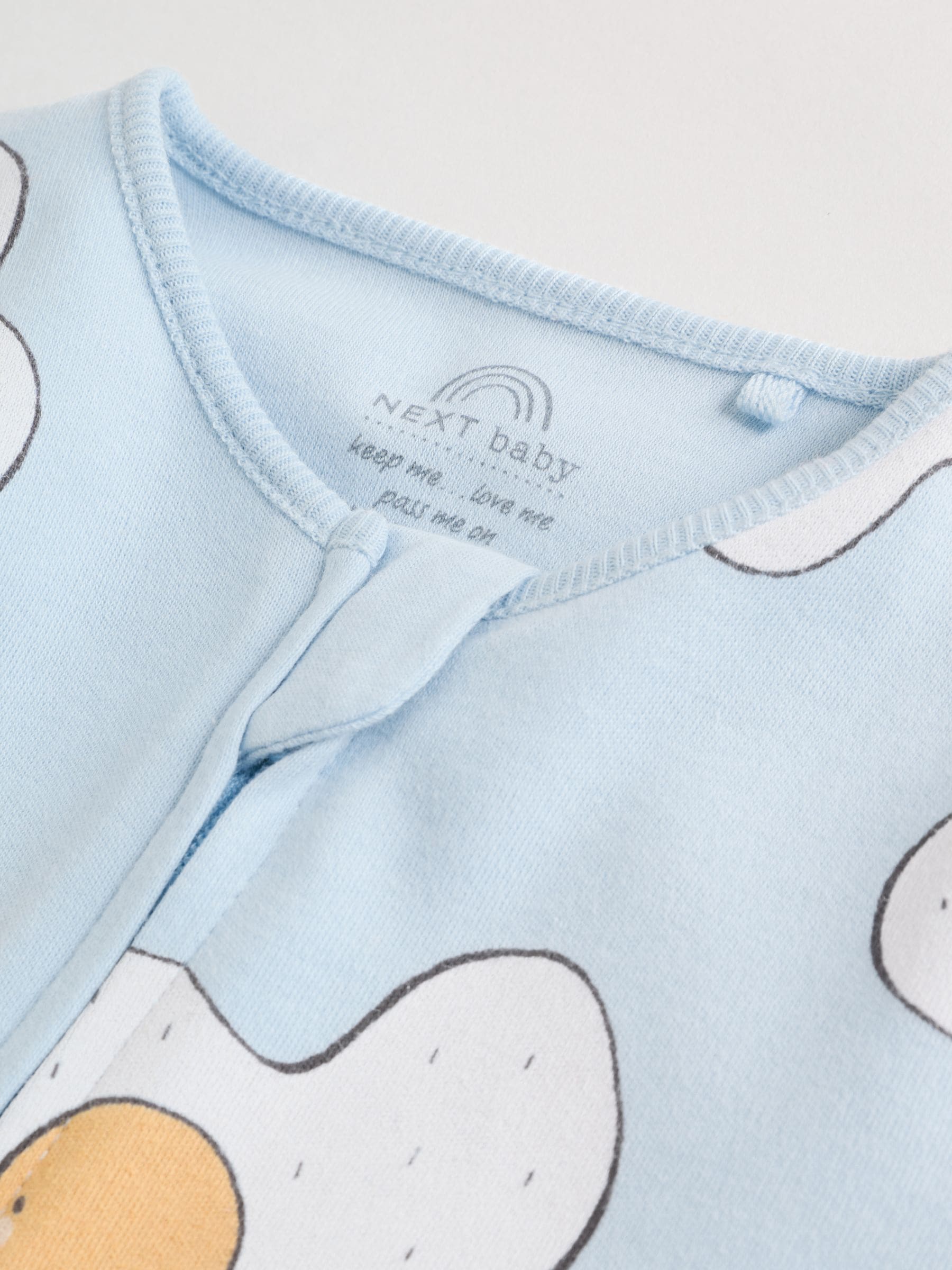 Mineraalkleurig - 4 Pack Baby-pyjama's met tweewegrits (0mnd -2jr)