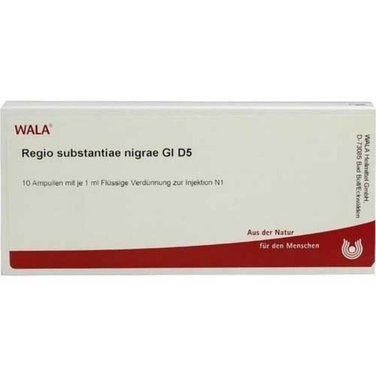 Regio subst. nigrae GL D 5 Ampullen, 10X1 ml