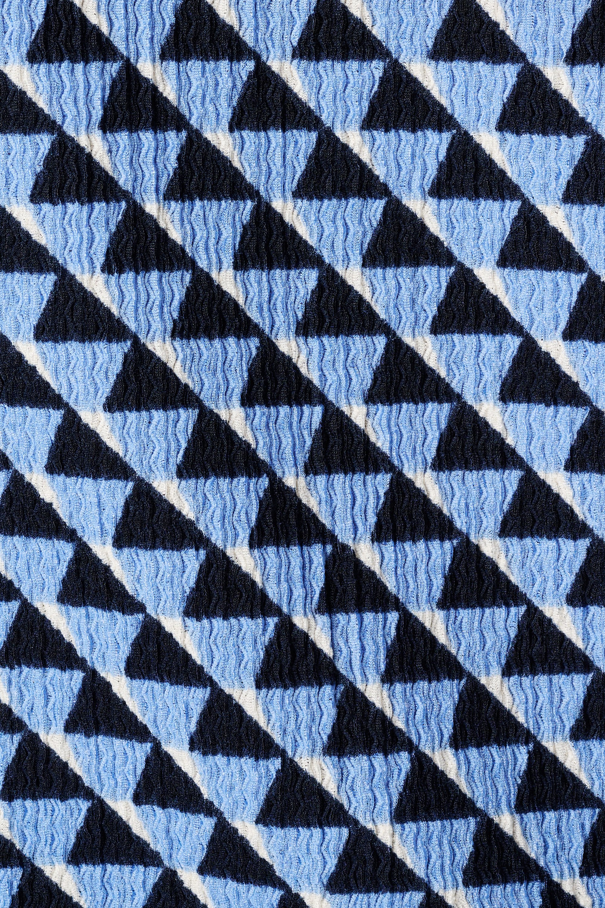 Top met sierlijke print Multi blue