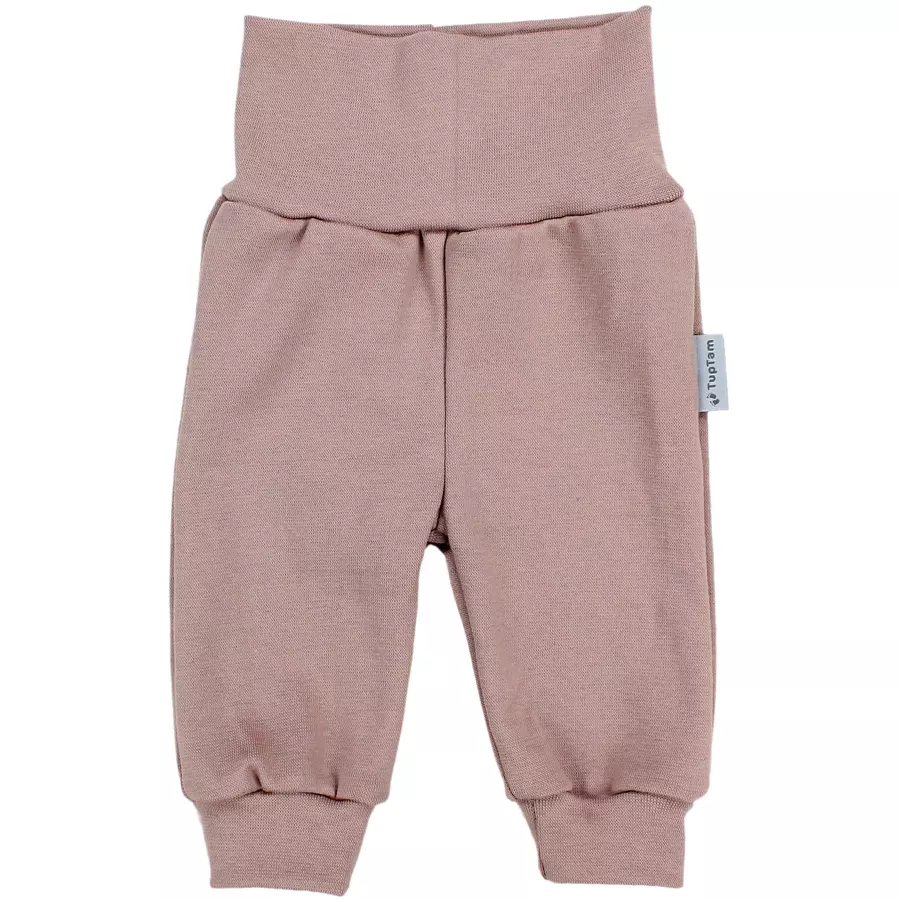 TupTam Baby Mädchen Jogginghose 3er Pack beigerosa
