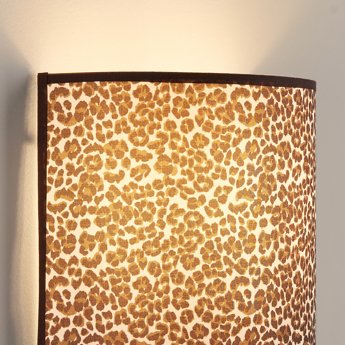 LA REDOUTE INTERIEURS<br>Arandela de algodão com estampa de leopardo Aretha