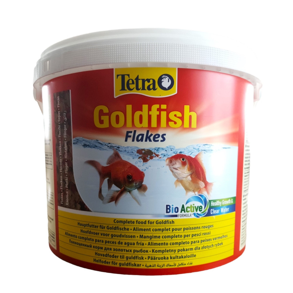 Goldfish flocons 2.050 kg - 10 litres aliment complet pour les poissons rou