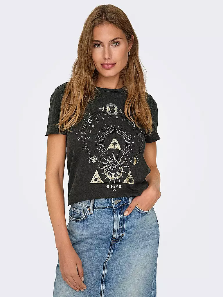ONLY T-Shirt ONLLUCY schwarz