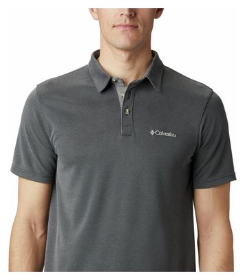 Polo Columbia Nelson Point Gris Homme