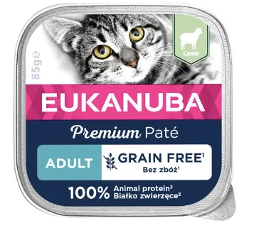 Eukanuba Euk Cat Adult Lamb Pate 12x85g