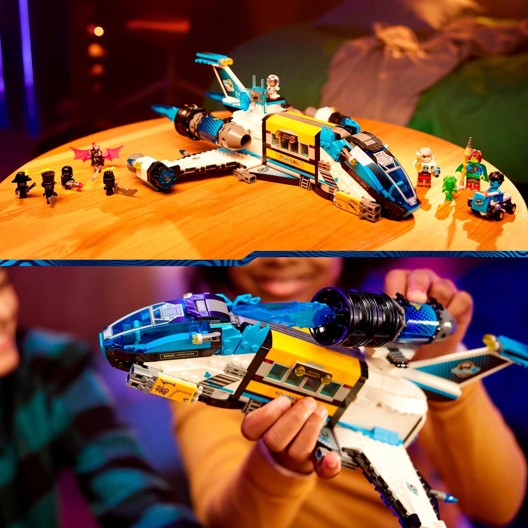 LEGO Konstruktionsspielzeug DREAMZzz Der Weltraumbus von Mr. Oz
