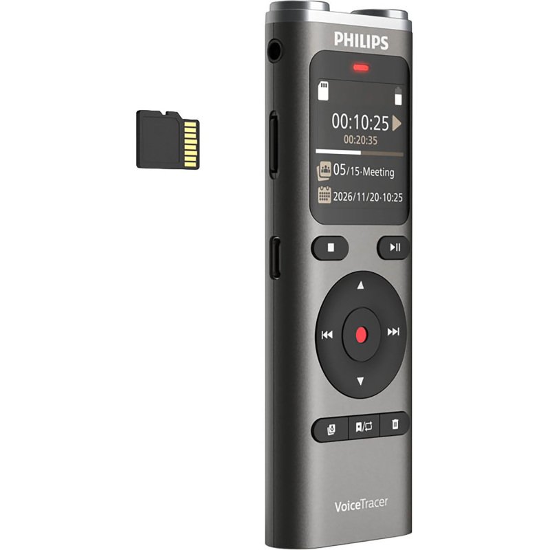 Dictaphone numérique Philips VoiceTracer DVT2075
