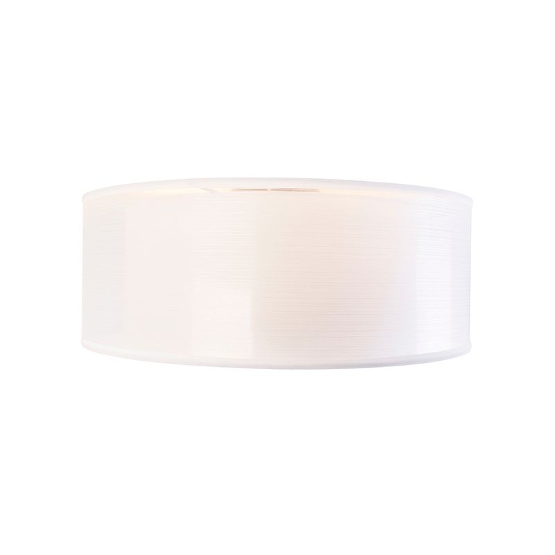 Moderne plafonnière wit 50 cm 3-lichts - Drum Duo