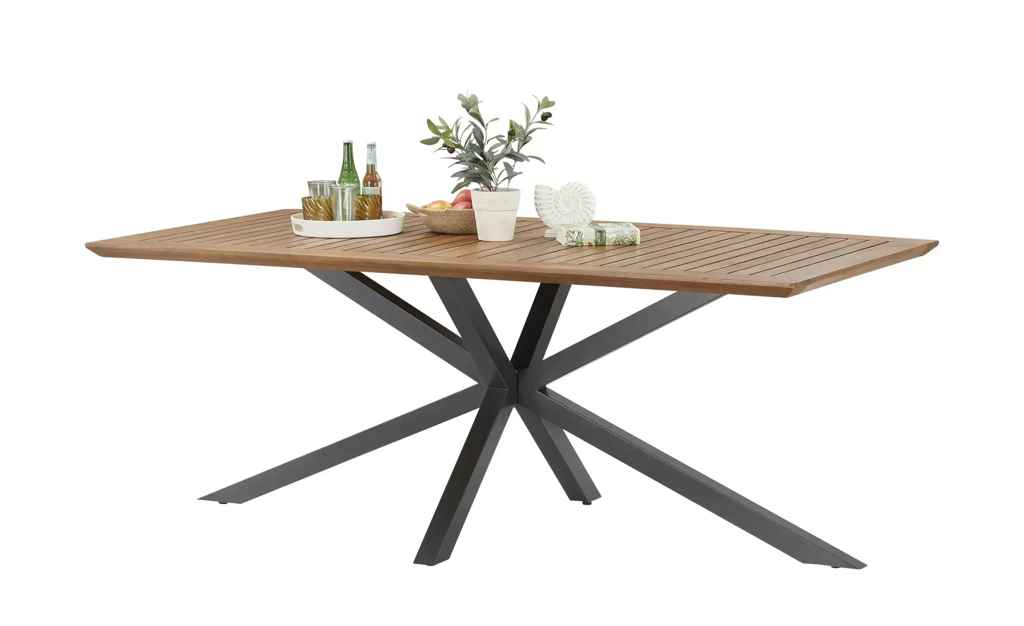 Gartentisch mit Holztischplatte Saigon A