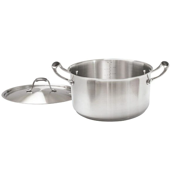 Faitout inox avec couvercle Excell'inox 24 cm 5,4 L Mathon